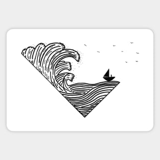 Sailing Boat Magnet